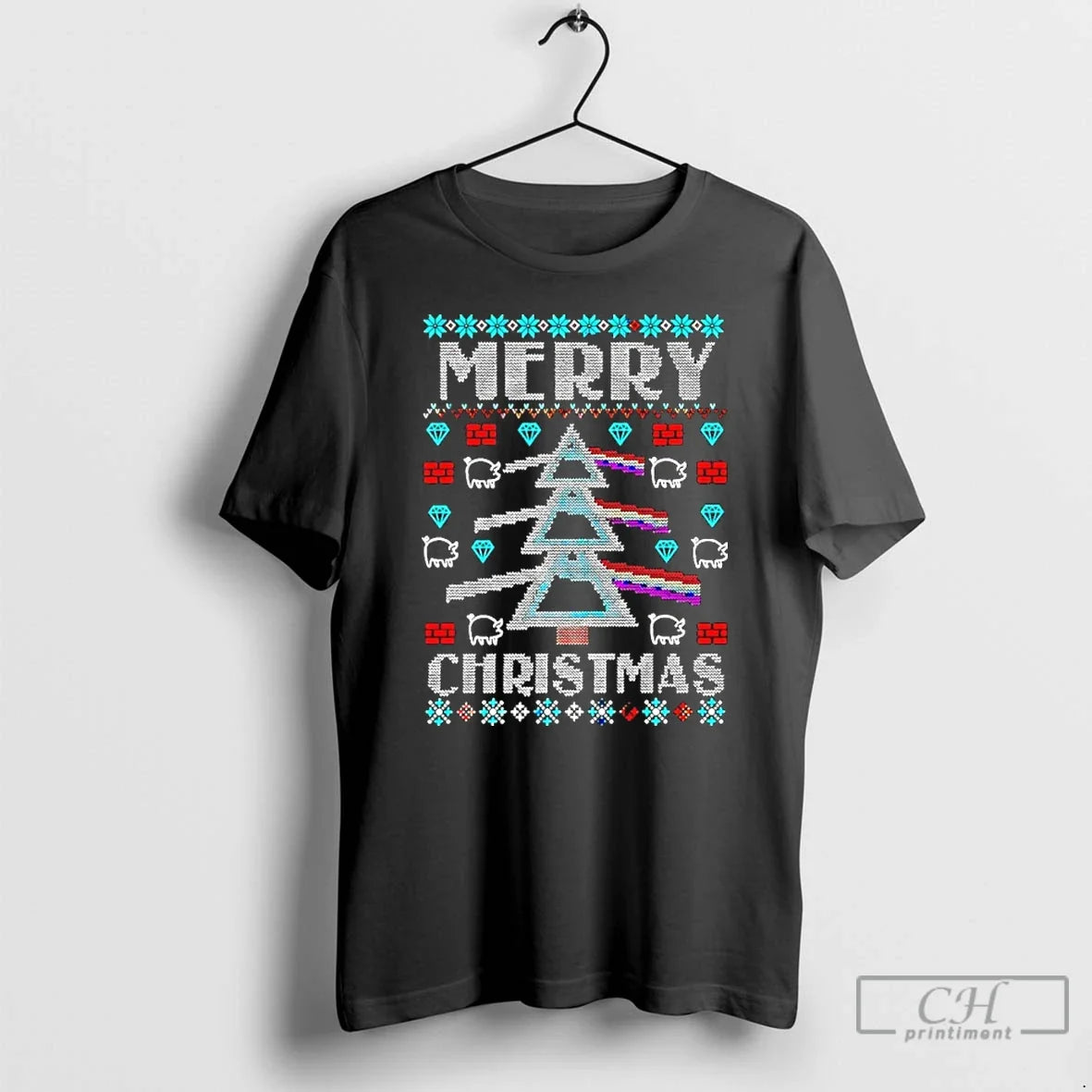 Premium Merry Christmas Ugly - Adult & Kids T-Shirts, Sweatshirts & Hoodies apparel design preview 1