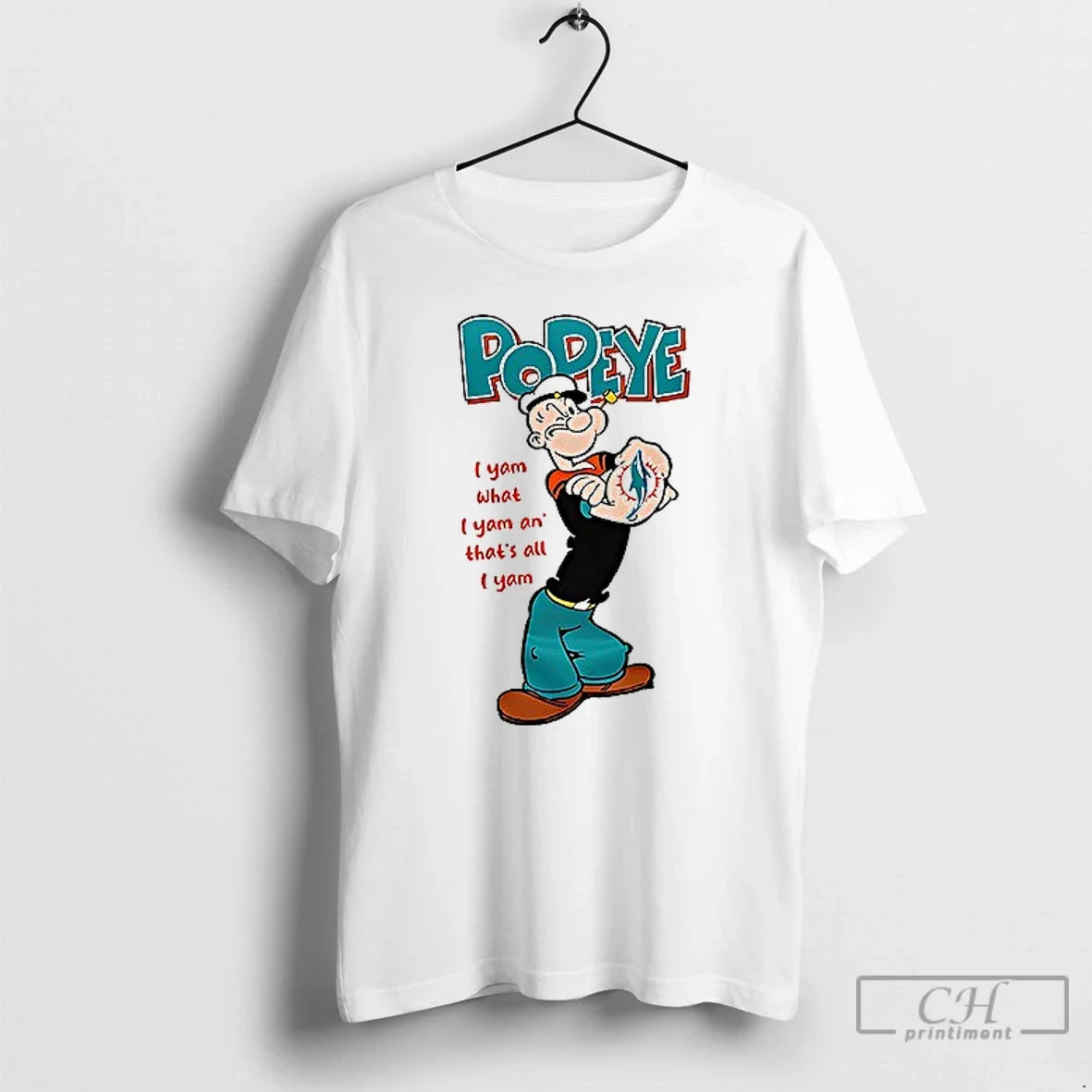 Premium Miami Dolphins X Popeye I Yam What An Thats - Adult & Kids T-Shirts, Sweatshirts & Hoodies apparel design preview 1