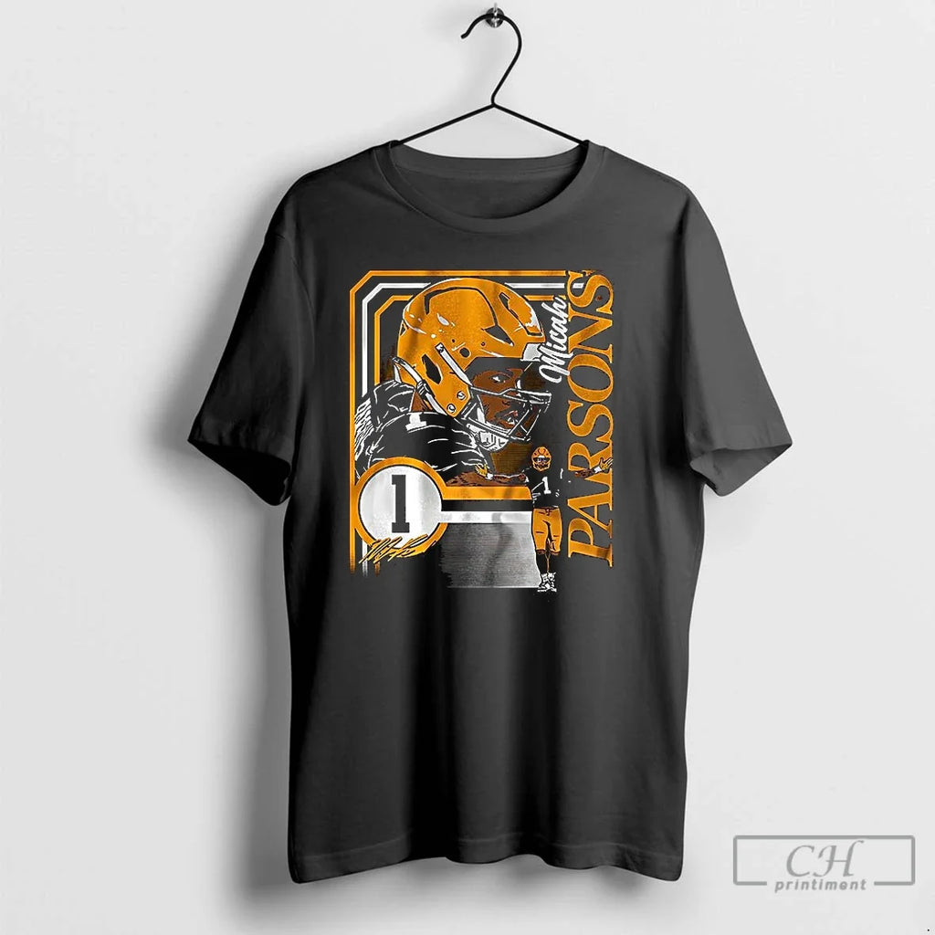 Premium Micah Parsons Green Bay Packers Football - Adult & Kids T-Shirts, Sweatshirts & Hoodies apparel design preview 1