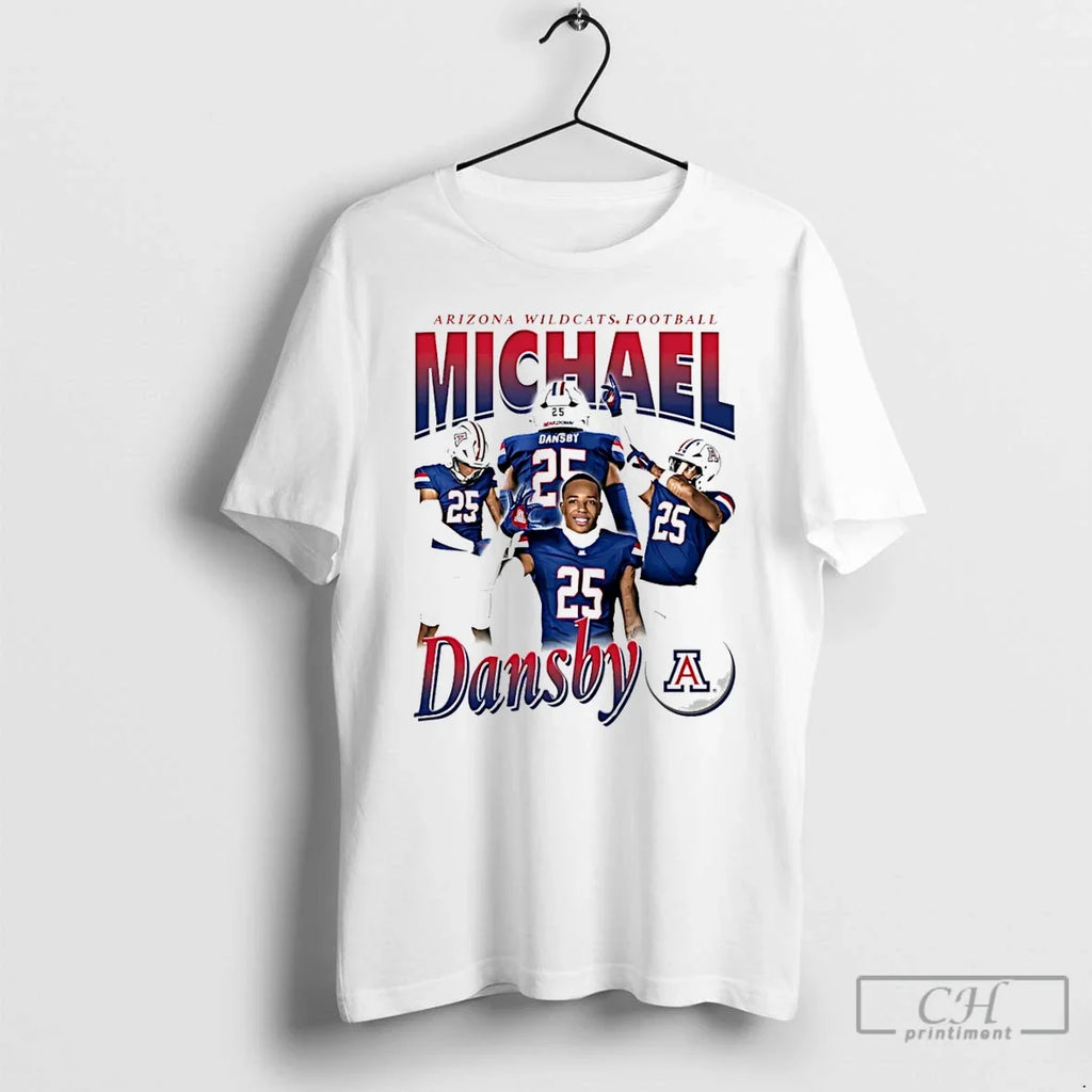Premium Michael Dansby Arizona Wildcats Player - Adult & Kids T-Shirts, Sweatshirts & Hoodies apparel design preview 1