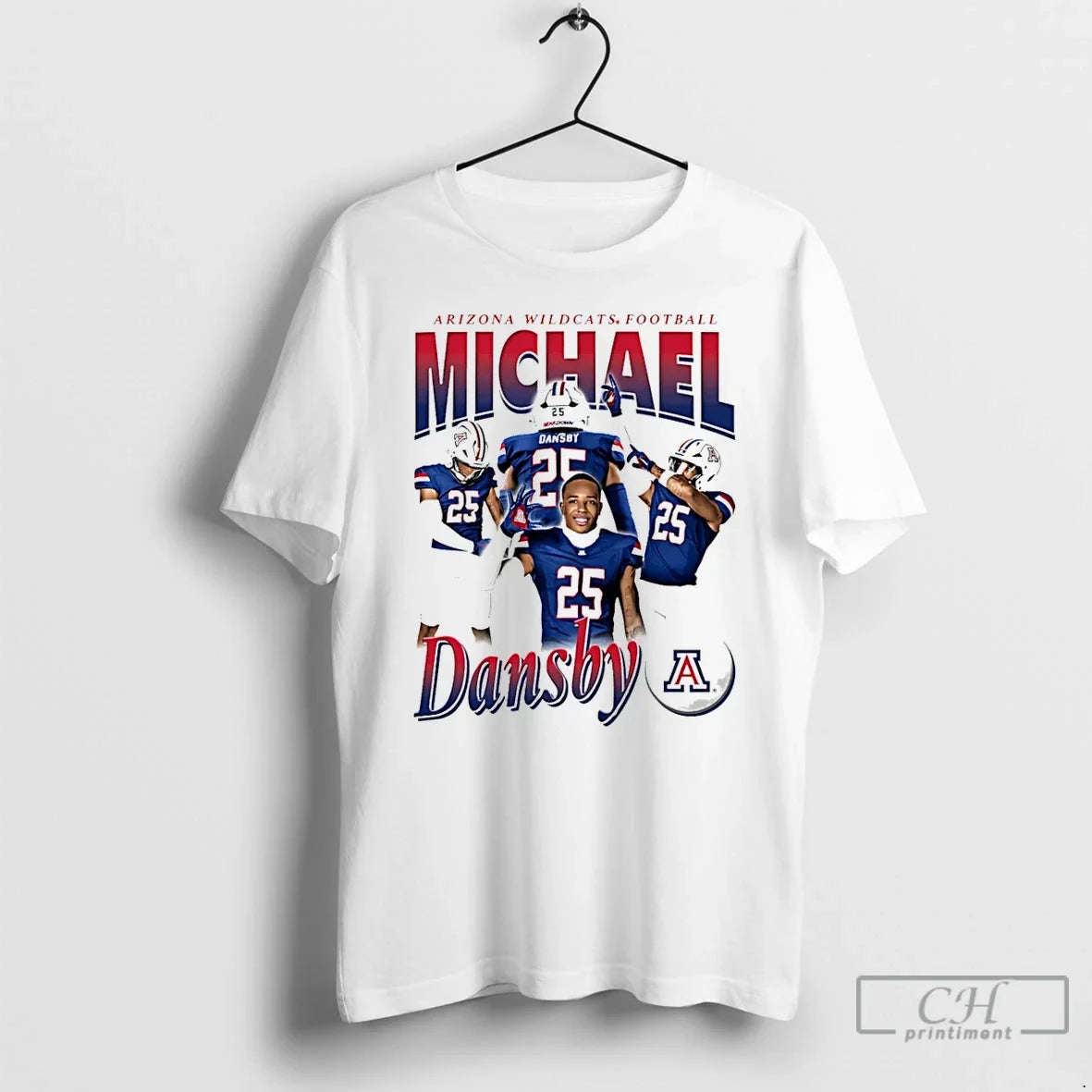 Premium Michael Dansby Arizona Wildcats Player - Adult & Kids T-Shirts, Sweatshirts & Hoodies apparel design preview 1