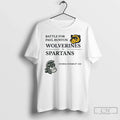 Premium Michigan Wolverines Vs State Spartans Battle - Adult & Kids T-Shirts, Sweatshirts & Hoodies apparel design preview 1