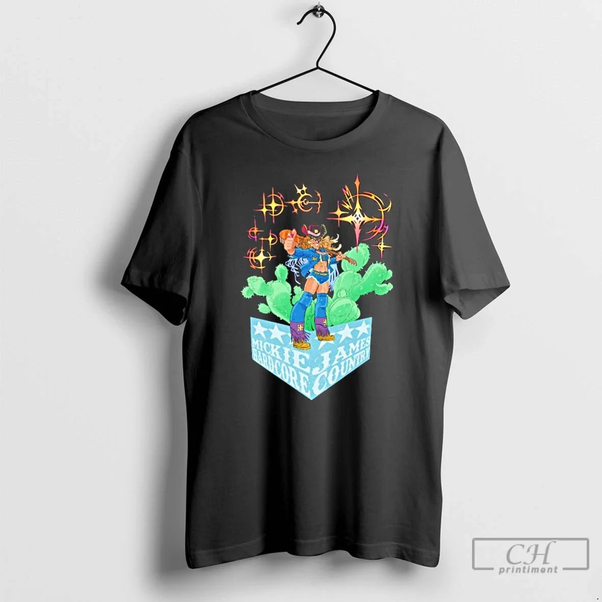 Premium Mickie James Hardcore Country - Adult & Kids T-Shirts, Sweatshirts & Hoodies apparel design preview 1