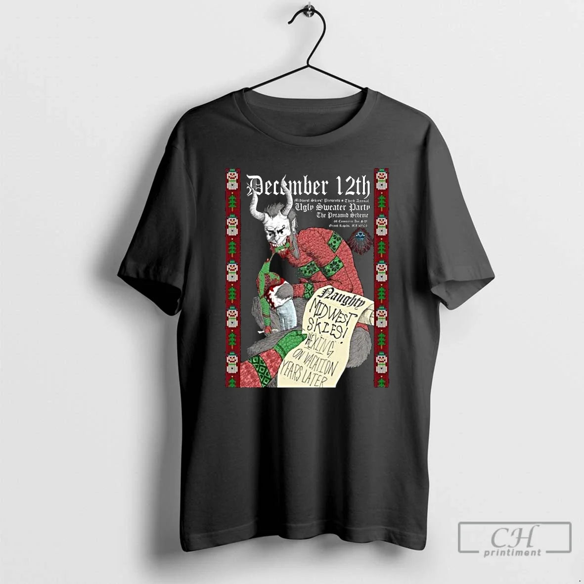 Premium Midwest Skies Grand Rapids December 12 2025 - Adult & Kids T-Shirts, Sweatshirts & Hoodies apparel design preview 1