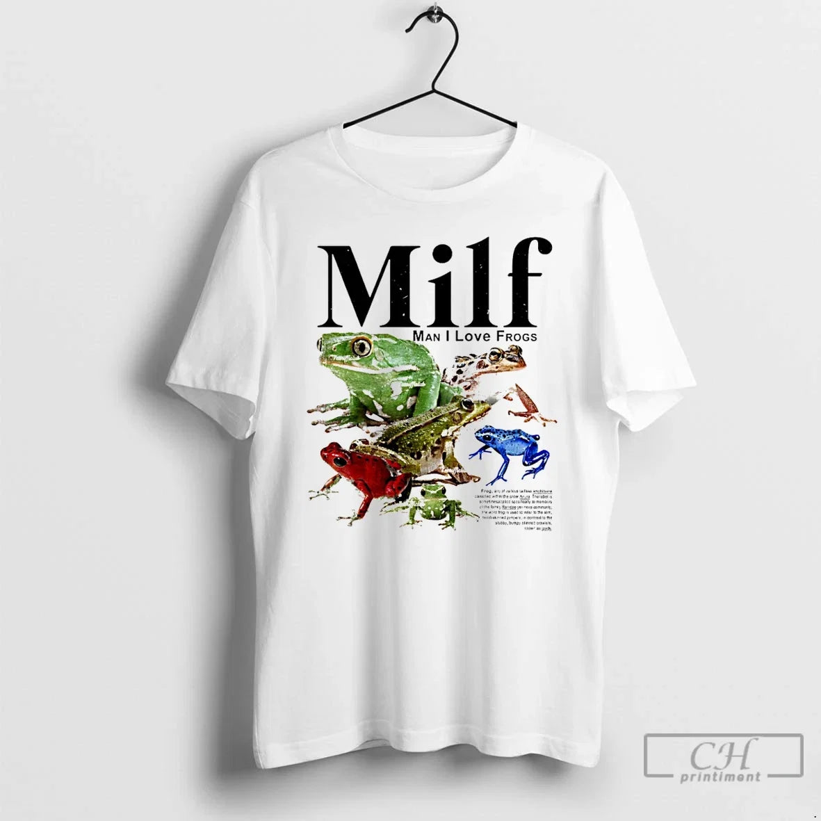 Premium Milf Man I Love Frogs Graphic - Adult & Kids T-Shirts, Sweatshirts & Hoodies apparel design preview 1