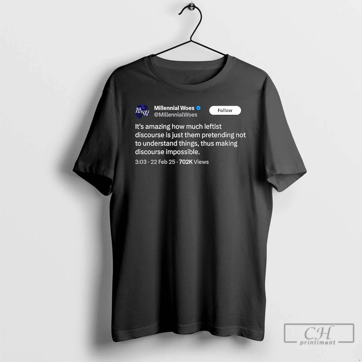 Premium Millennial Woes Its Amazing How Much Leftist - Adult & Kids T-Shirts, Sweatshirts & Hoodies apparel design preview 1