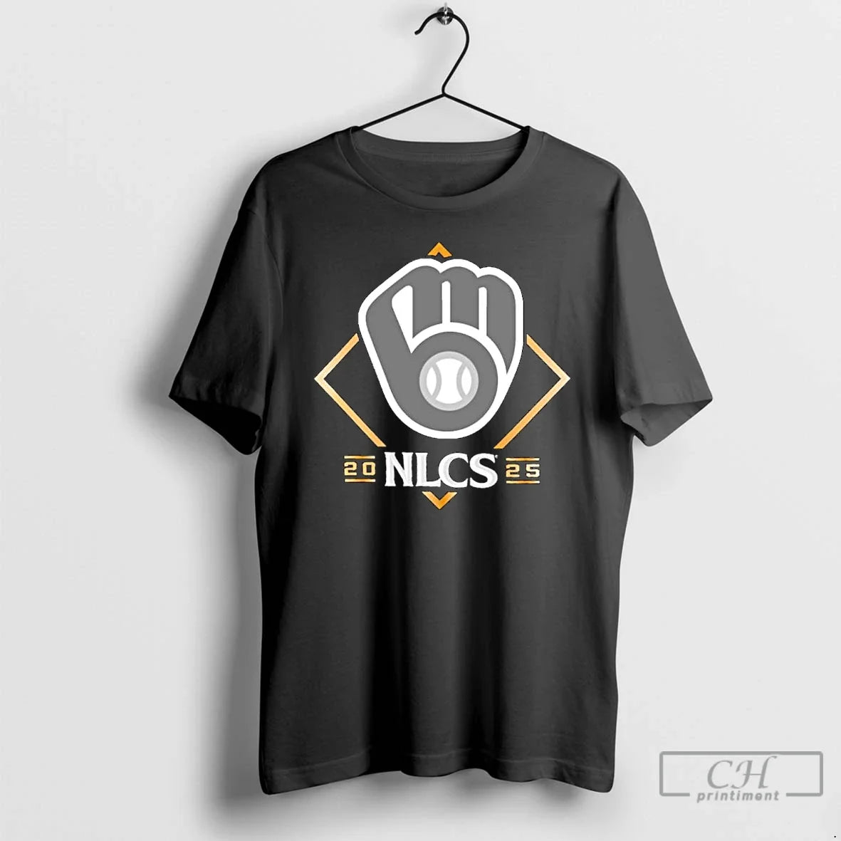 Premium Milwaukee Brewers 2025 National League - Adult & Kids T-Shirts, Sweatshirts & Hoodies apparel design preview 1