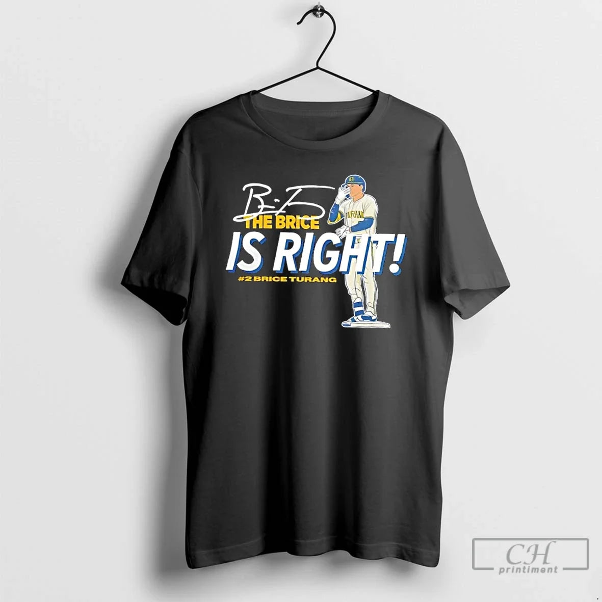 Premium Milwaukee Brewers The Brice Is Right - Adult & Kids T-Shirts, Sweatshirts & Hoodies apparel design preview 1