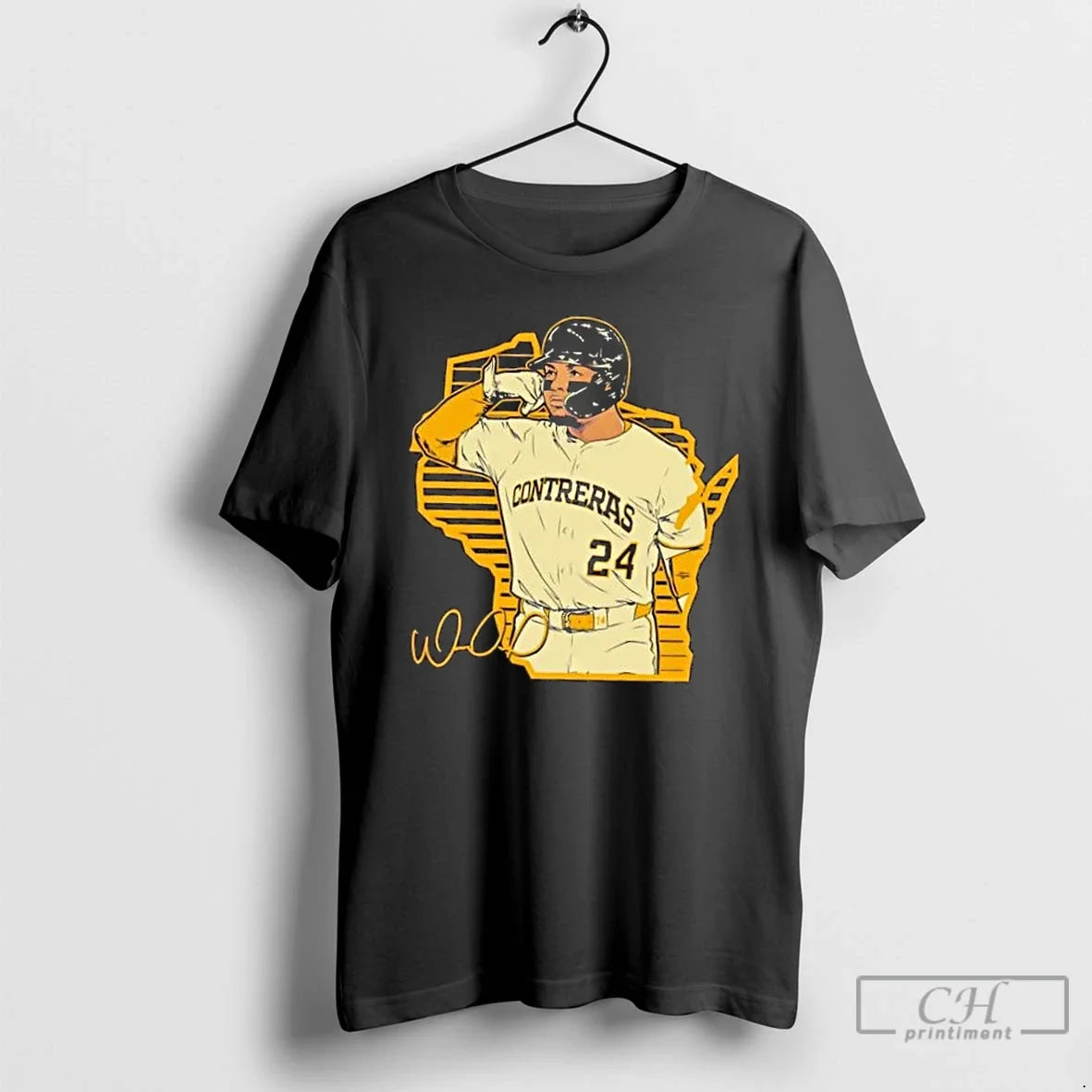 Premium Milwaukee Brewers William Contreras Call The - Adult & Kids T-Shirts, Sweatshirts & Hoodies apparel design preview 1