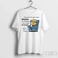 Premium Minion They Say With Age Comes Wisdom So - Adult & Kids T-Shirts, Sweatshirts & Hoodies apparel design preview 1