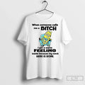 Premium Minion When Someone Calls Me A Bitch I Get - Adult & Kids T-Shirts, Sweatshirts & Hoodies apparel design preview 1