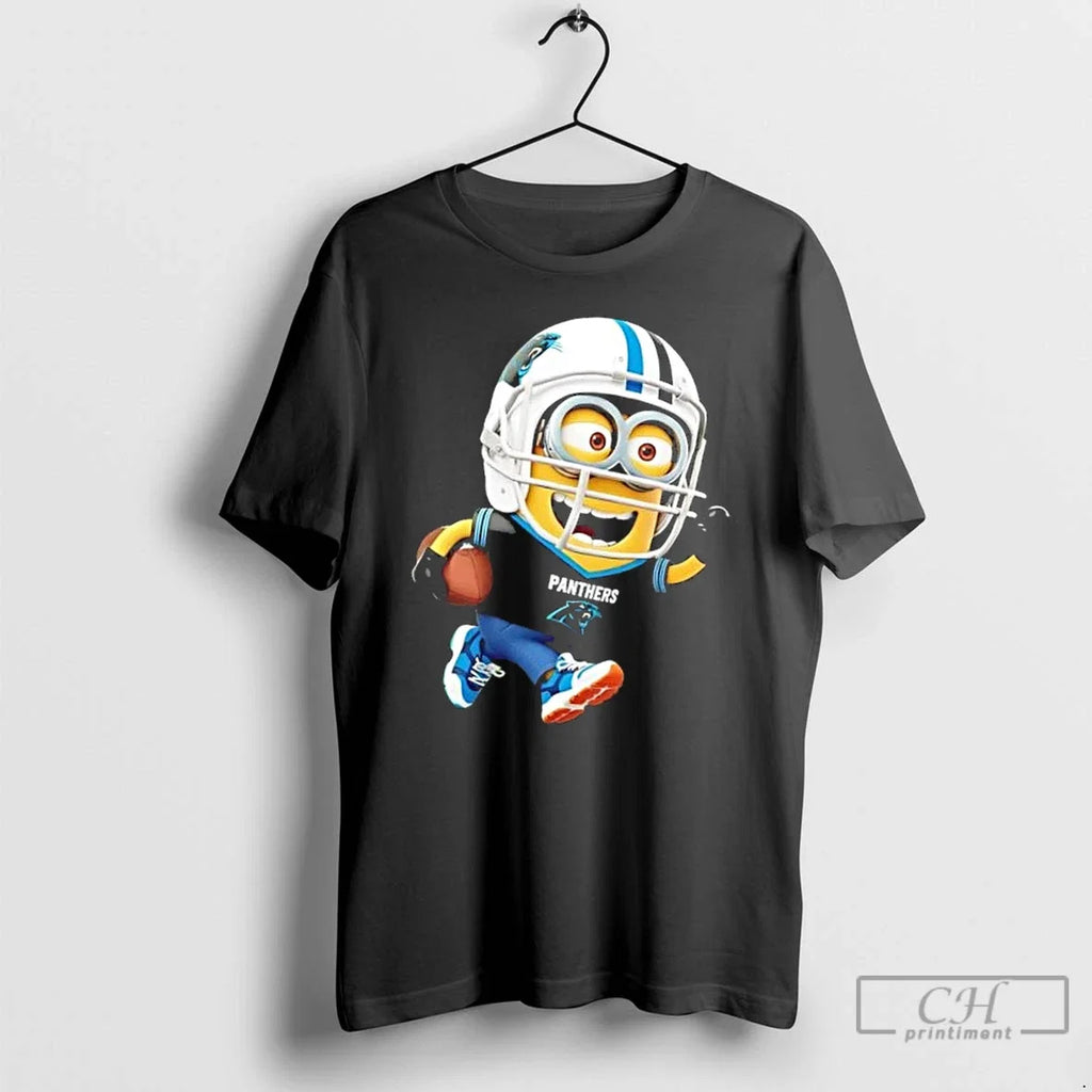 Premium Minions Is Holding A Ball And Smiling At - Adult & Kids T-Shirts, Sweatshirts & Hoodies apparel design preview 1