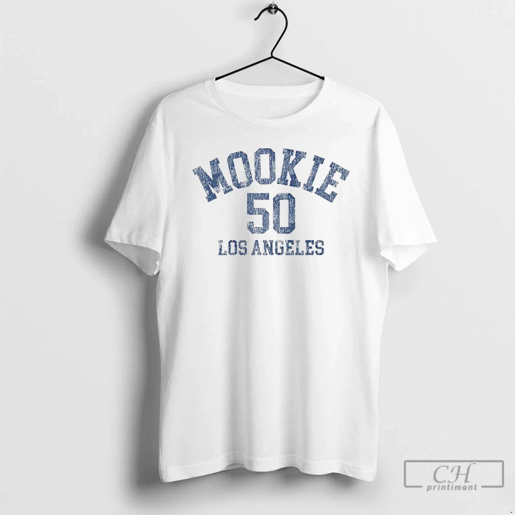 Premium Mookie Betts 50 October Postseason 2025 Los - Adult & Kids T-Shirts, Sweatshirts & Hoodies apparel design preview 1