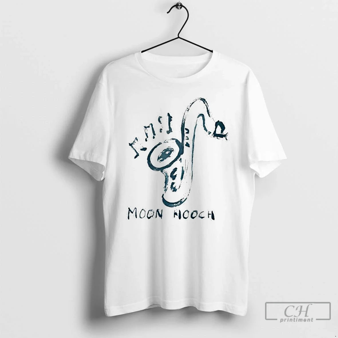 Premium Moon Hooch Funky Sax - Adult & Kids T-Shirts, Sweatshirts & Hoodies apparel design preview 1