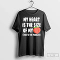 Premium My Heart Is The Size Of Peach Thats Problem - Adult & Kids T-Shirts, Sweatshirts & Hoodies apparel design preview 1