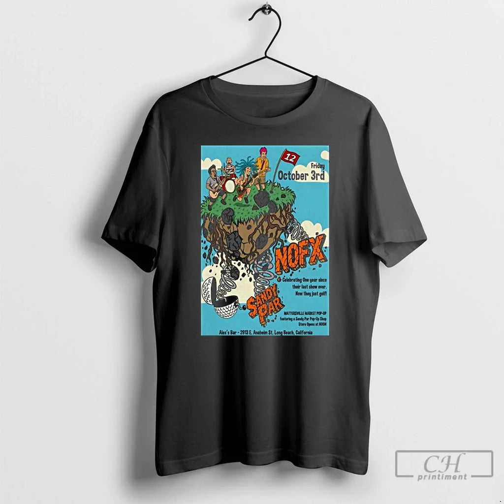 Premium Nofx Alexs Bar In Long Beach Ca Oct 3 2025 - Adult & Kids T-Shirts, Sweatshirts & Hoodies apparel design preview 1