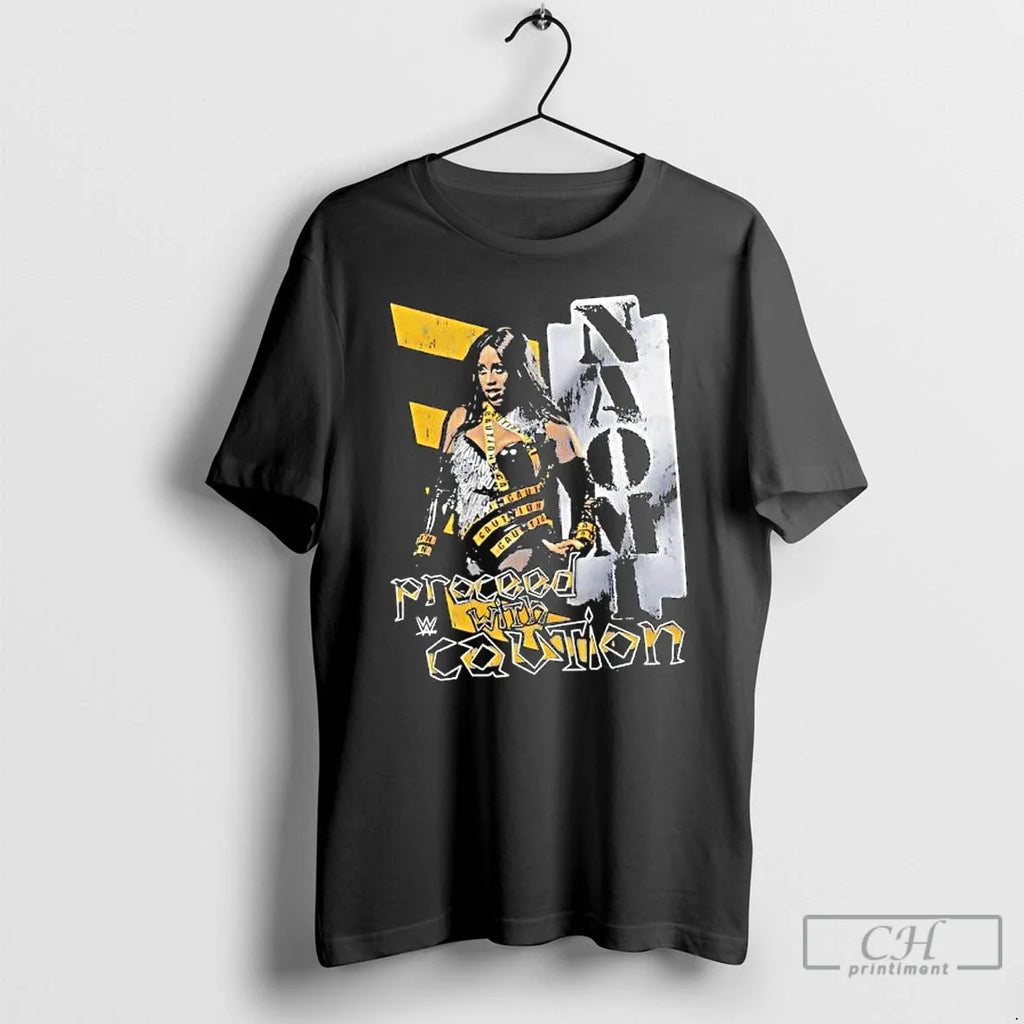 Premium Naomi Proceed With Caution Graphic - Adult & Kids T-Shirts, Sweatshirts & Hoodies apparel design preview 1