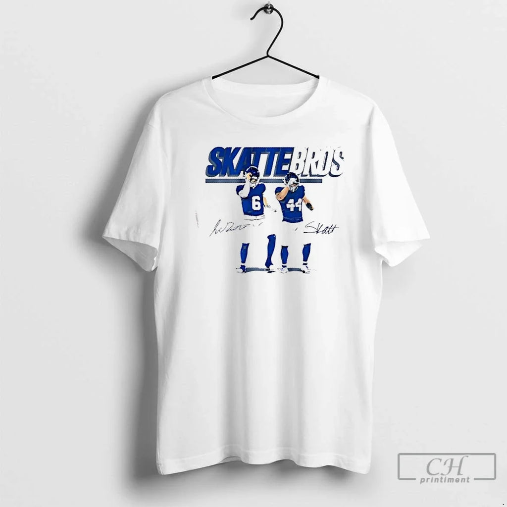 Premium New York Giants Jaxson Dart And Cam Skattebo - Adult & Kids T-Shirts, Sweatshirts & Hoodies apparel design preview 1
