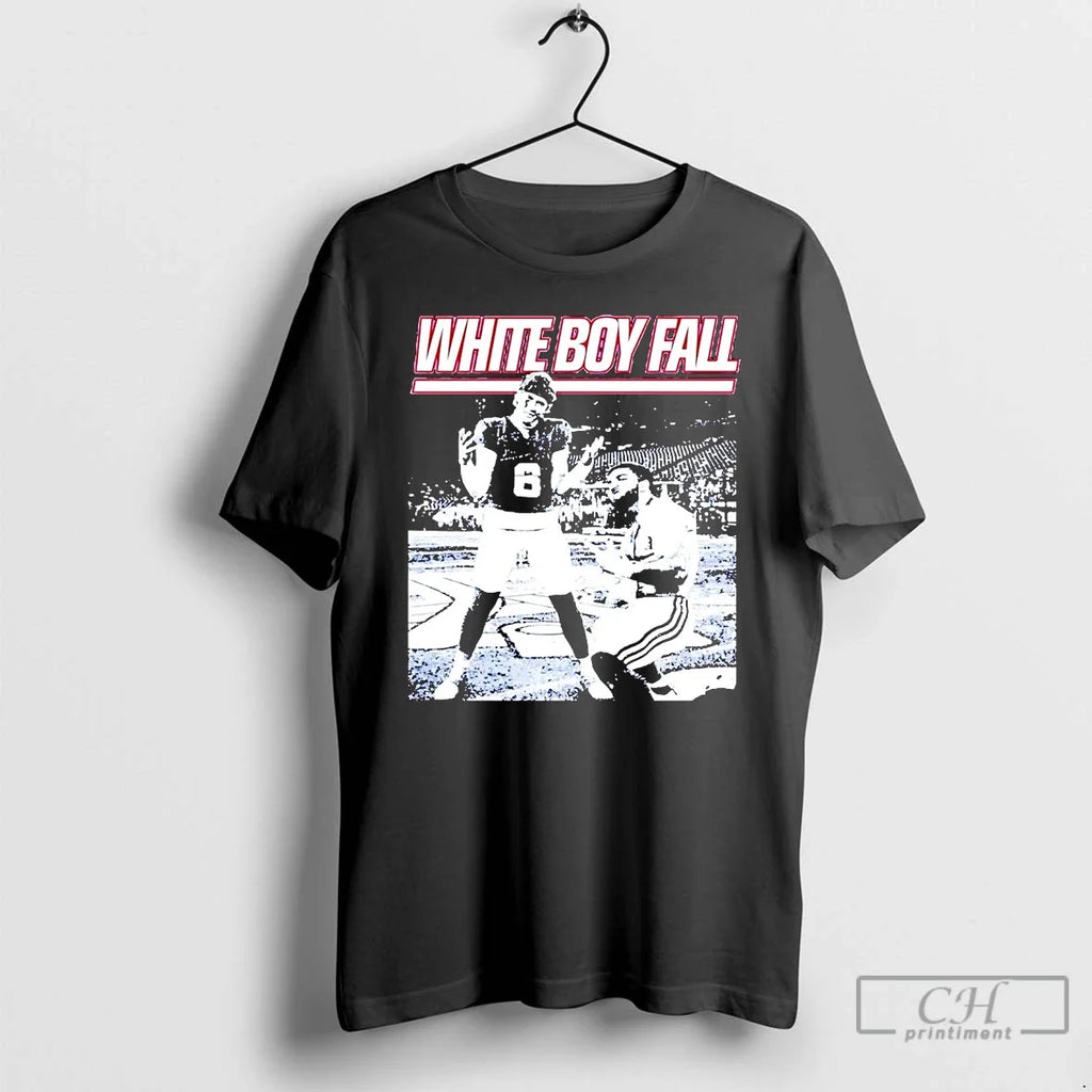 Premium New York Giants White Boy Fall - Adult & Kids T-Shirts, Sweatshirts & Hoodies apparel design preview 1