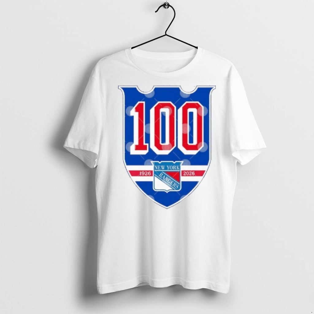 Premium New York Rangers 100th Season Centennial - Adult & Kids T-Shirts, Sweatshirts & Hoodies apparel design preview 1