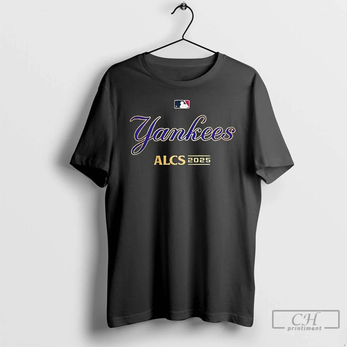 Premium New York Yankees 2025 Alcs Mlb Postseason - Adult & Kids T-Shirts, Sweatshirts & Hoodies apparel design preview 1