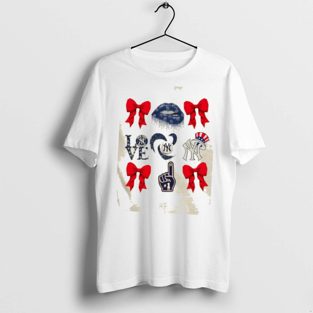 New York Yankees Baseball Coquette - Adult & Kids T-Shirts, Sweatshirts & Hoodies apparel design preview 1