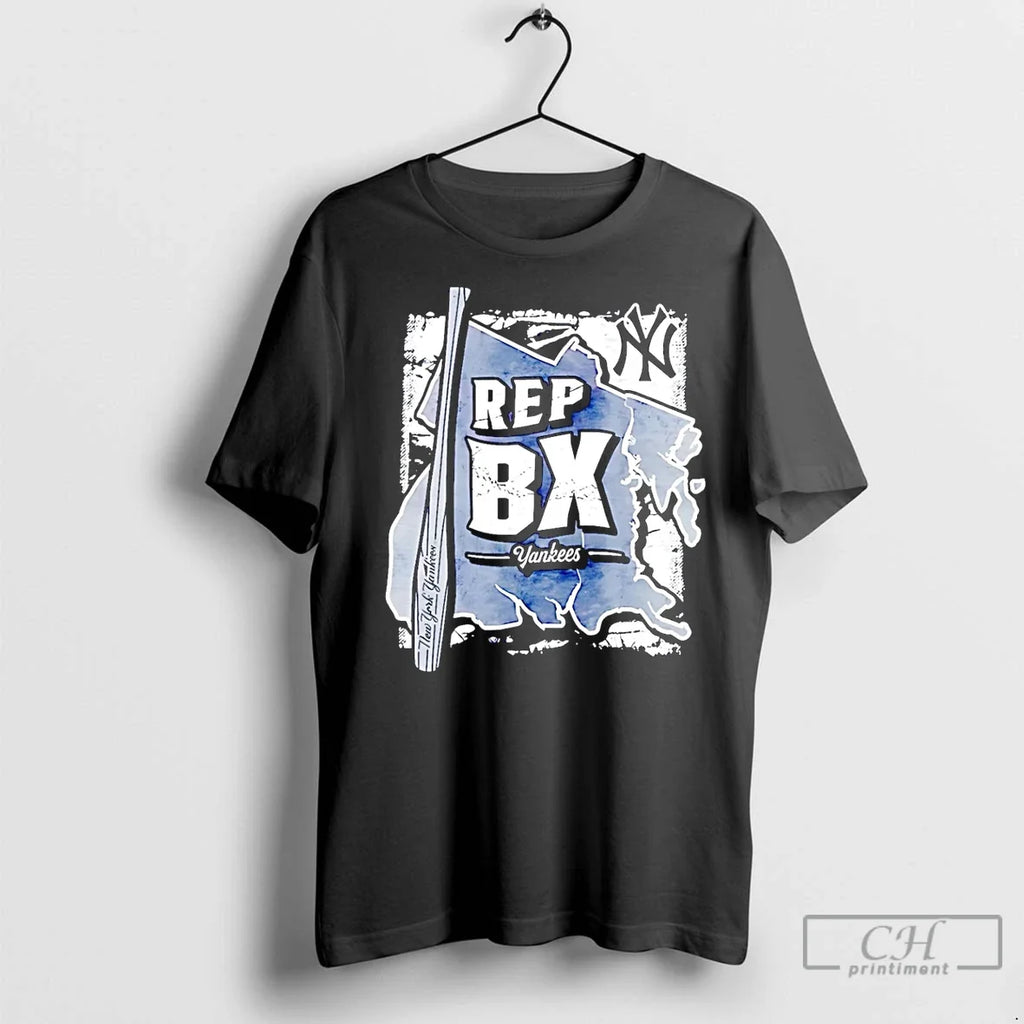 Premium New York Yankees Rep Bx Bronx Vintage - Adult & Kids T-Shirts, Sweatshirts & Hoodies apparel design preview 1