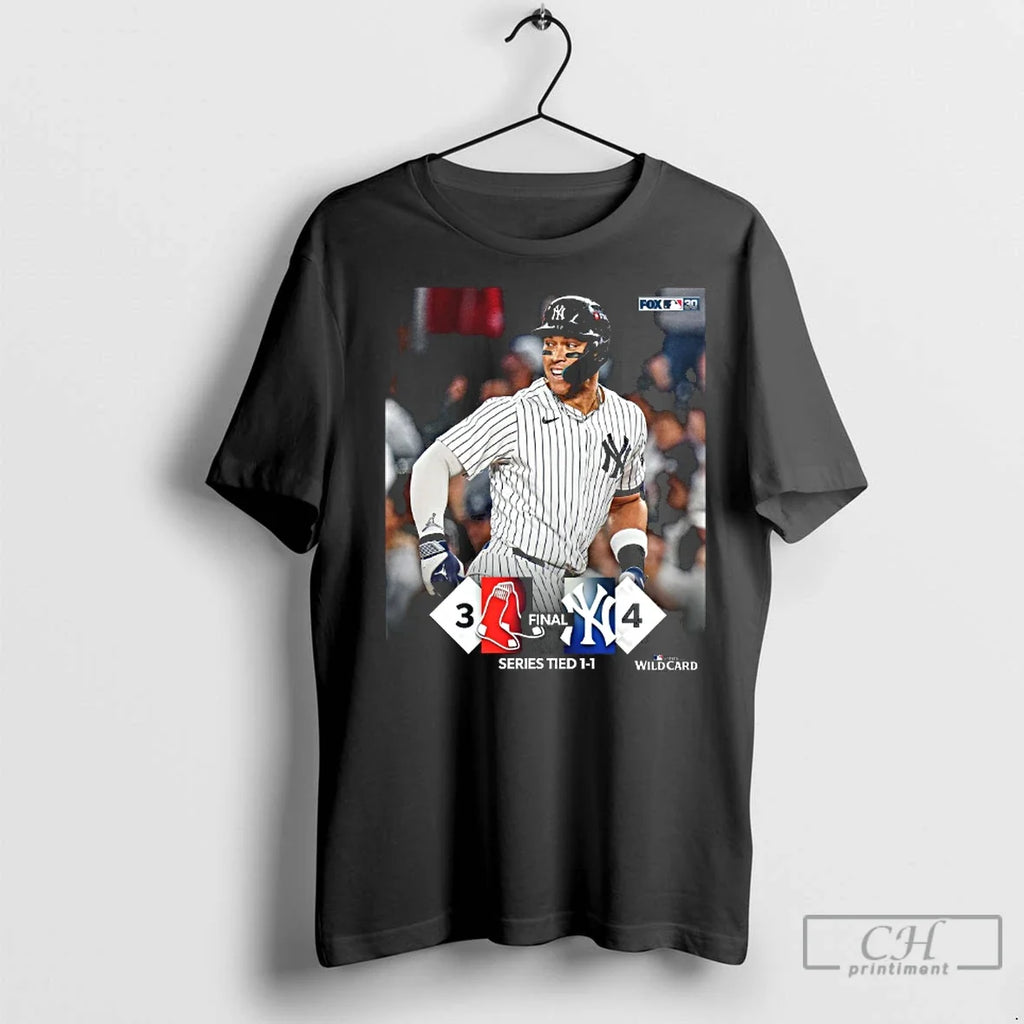 Premium New York Yankees Vs Boston Red Sox Final - Adult & Kids T-Shirts, Sweatshirts & Hoodies apparel design preview 1
