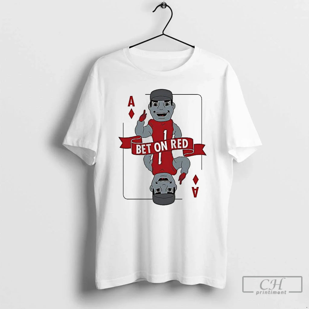 Premium Nicholls State Bet On Red Card - Adult & Kids T-Shirts, Sweatshirts & Hoodies apparel design preview 1