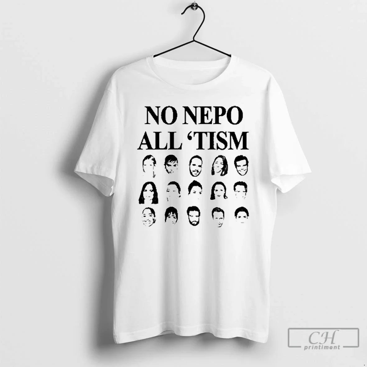 Premium No Nepo All Tism - Adult & Kids T-Shirts, Sweatshirts & Hoodies apparel design preview 1