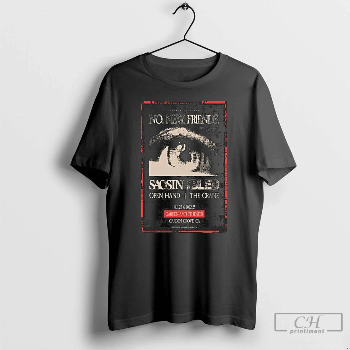 Premium No New Friends Festival Garden Grove Ga - Adult & Kids T-Shirts, Sweatshirts & Hoodies apparel design preview 1