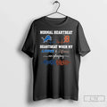 Premium Normal Heartbeat And When My Detroit Lions - Adult & Kids T-Shirts, Sweatshirts & Hoodies apparel design preview 1