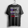 Premium Normal Heartbeat When My New York Giants And - Adult & Kids T-Shirts, Sweatshirts & Hoodies apparel design preview 1
