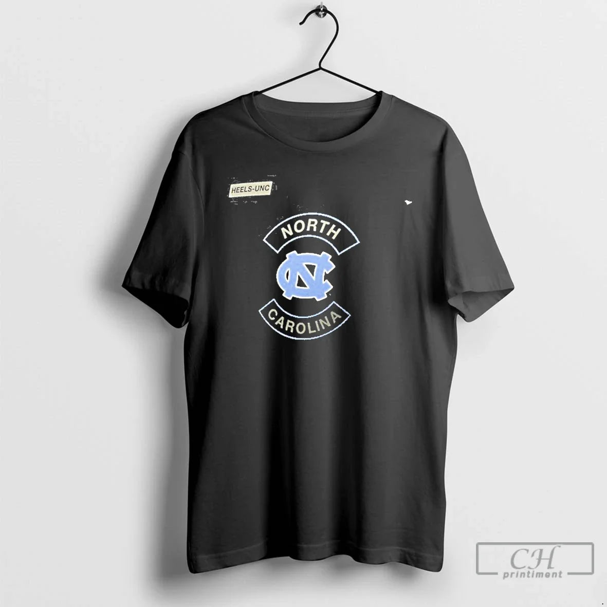 Premium North Carolina Tar Heels 2025 Military - Adult & Kids T-Shirts, Sweatshirts & Hoodies apparel design preview 1