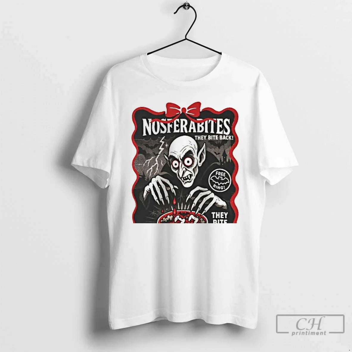 Premium Nosferabites They Bite Back Halloween - Adult & Kids T-Shirts, Sweatshirts & Hoodies apparel design preview 1
