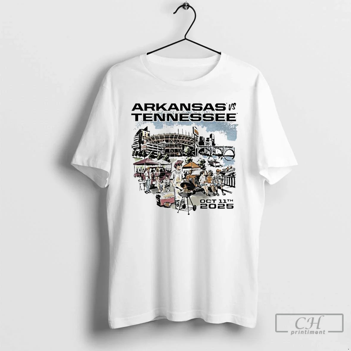 Premium October 11th 2025 Arkansas Vs Tennessee - Adult & Kids T-Shirts, Sweatshirts & Hoodies apparel design preview 1