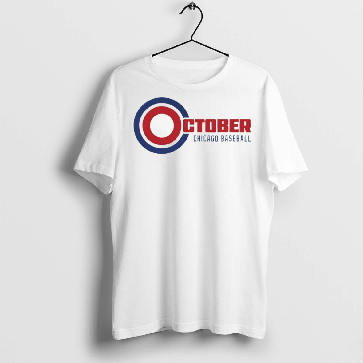 Premium October Baseball Chicago Cubs 2025 - Adult & Kids T-Shirts, Sweatshirts & Hoodies apparel design preview 1