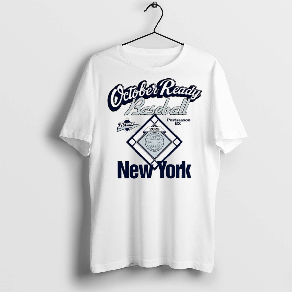 Premium October Ready Baseball New York Yankees - Adult & Kids T-Shirts, Sweatshirts & Hoodies apparel design preview 1