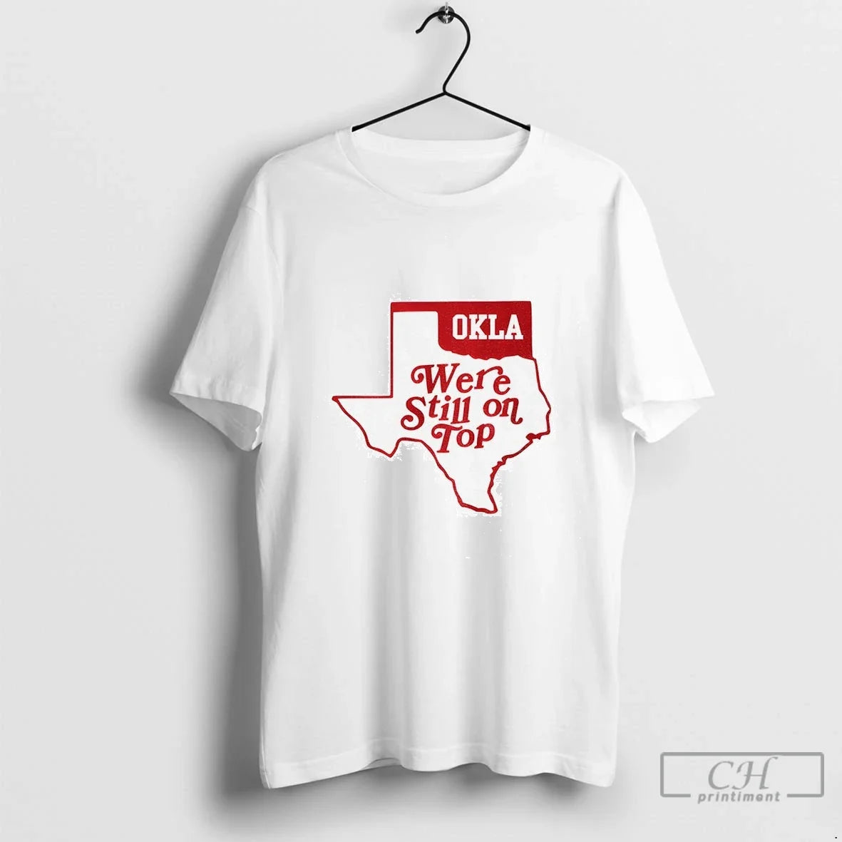 Premium Oklahoma Sooners Football Were Still On Top - Adult & Kids T-Shirts, Sweatshirts & Hoodies apparel design preview 1