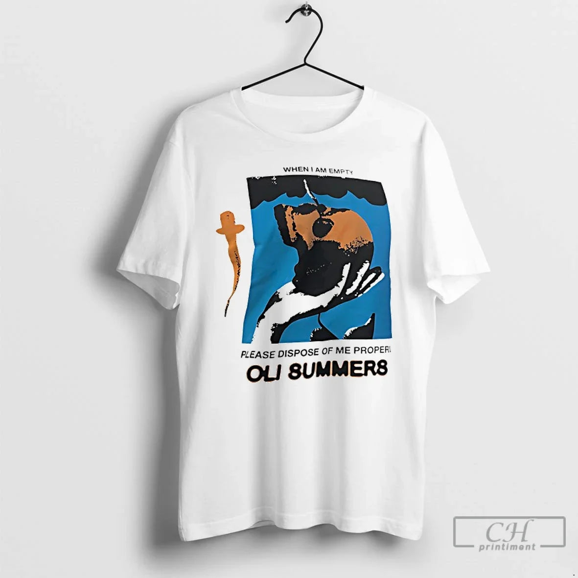 Premium Oli Summers When I Am Empty Please Dispose Of - Adult & Kids T-Shirts, Sweatshirts & Hoodies apparel design preview 1