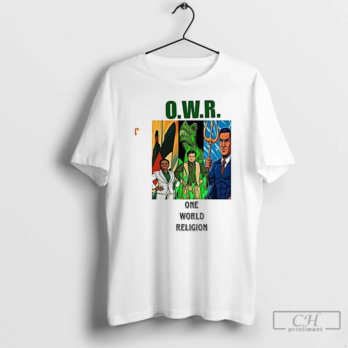Premium One World Religion - Adult & Kids T-Shirts, Sweatshirts & Hoodies apparel design preview 1