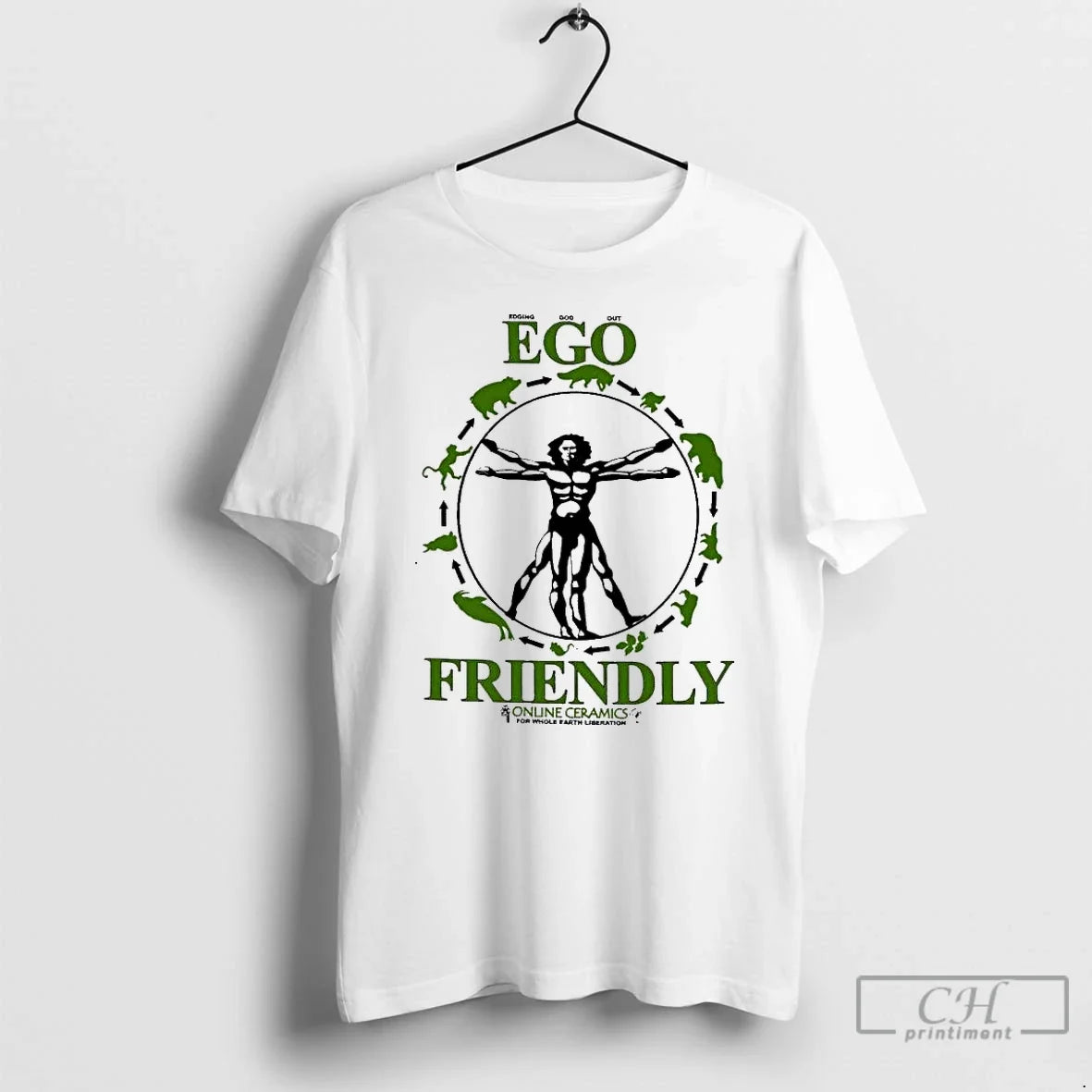 Premium Online Ceramics Ego Friendly - Adult & Kids T-Shirts, Sweatshirts & Hoodies apparel design preview 1