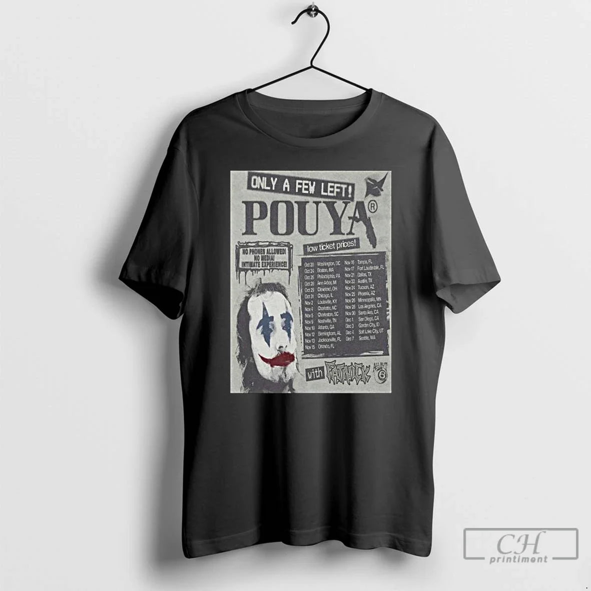 Premium Only A Few Left 2025 Pouya Long Sleve - Adult & Kids T-Shirts, Sweatshirts & Hoodies apparel design preview 1