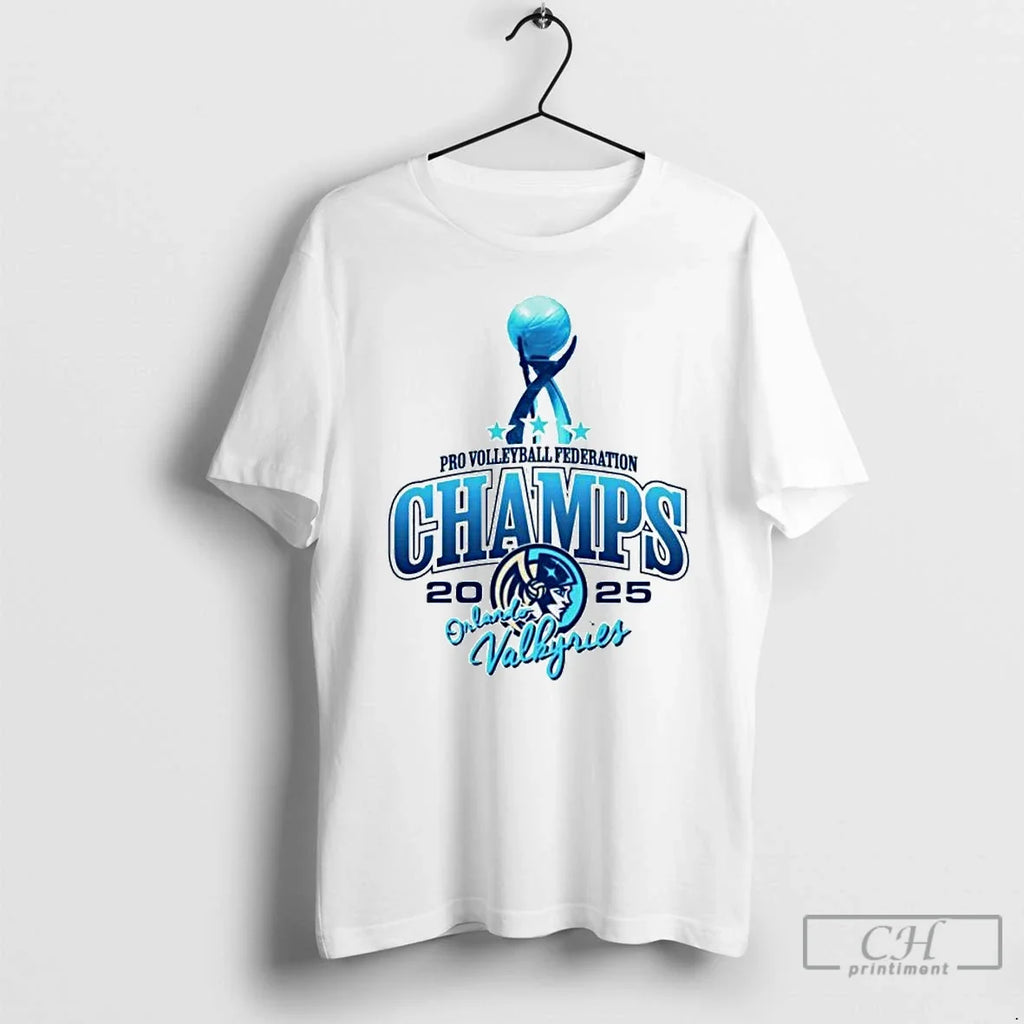 Premium Orlando Valkyries 2025 Pro Volleyball - Adult & Kids T-Shirts, Sweatshirts & Hoodies apparel design preview 1