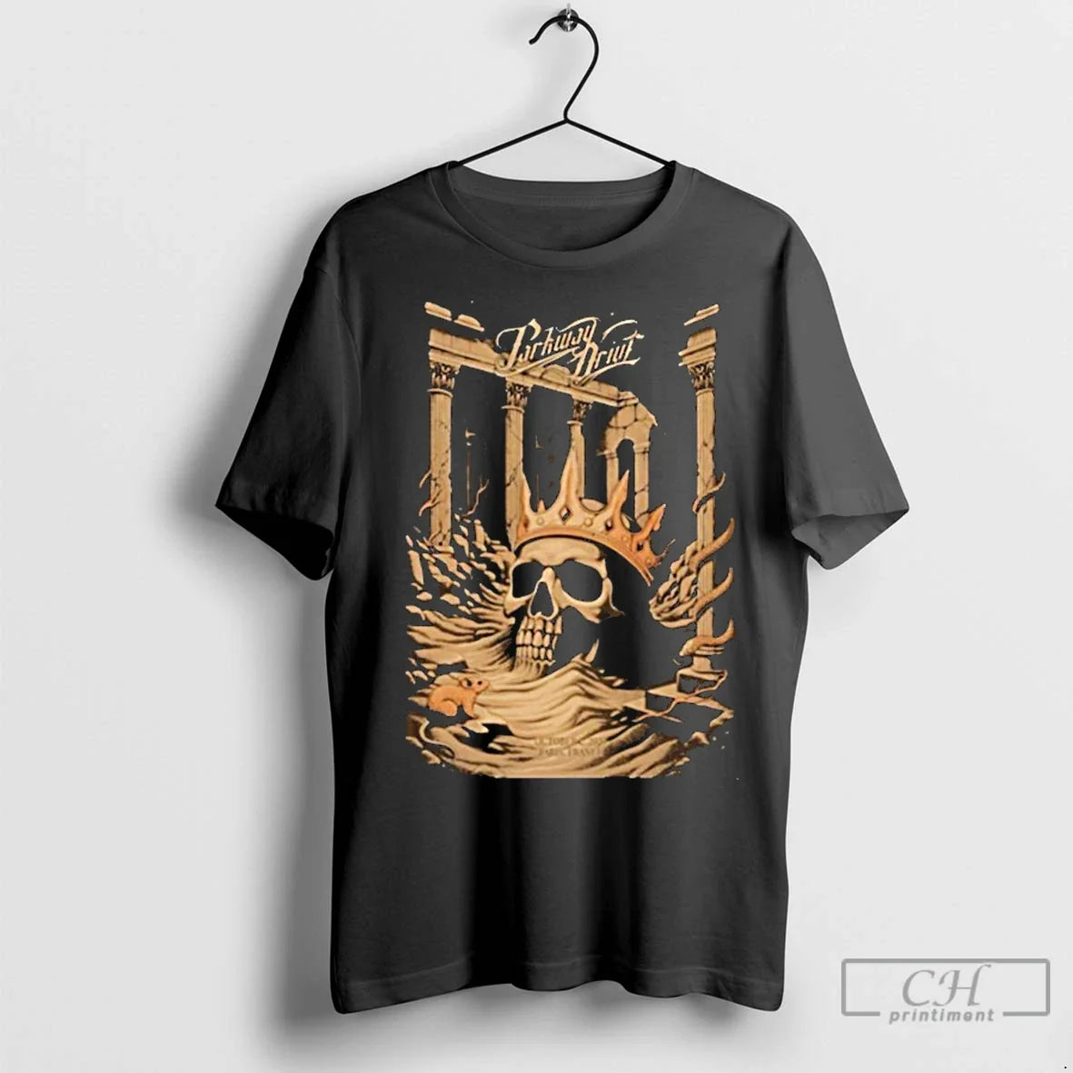 Premium Parkway Drive Oct 2 2025 Le Zenith Paris - Adult & Kids T-Shirts, Sweatshirts & Hoodies apparel design preview 1
