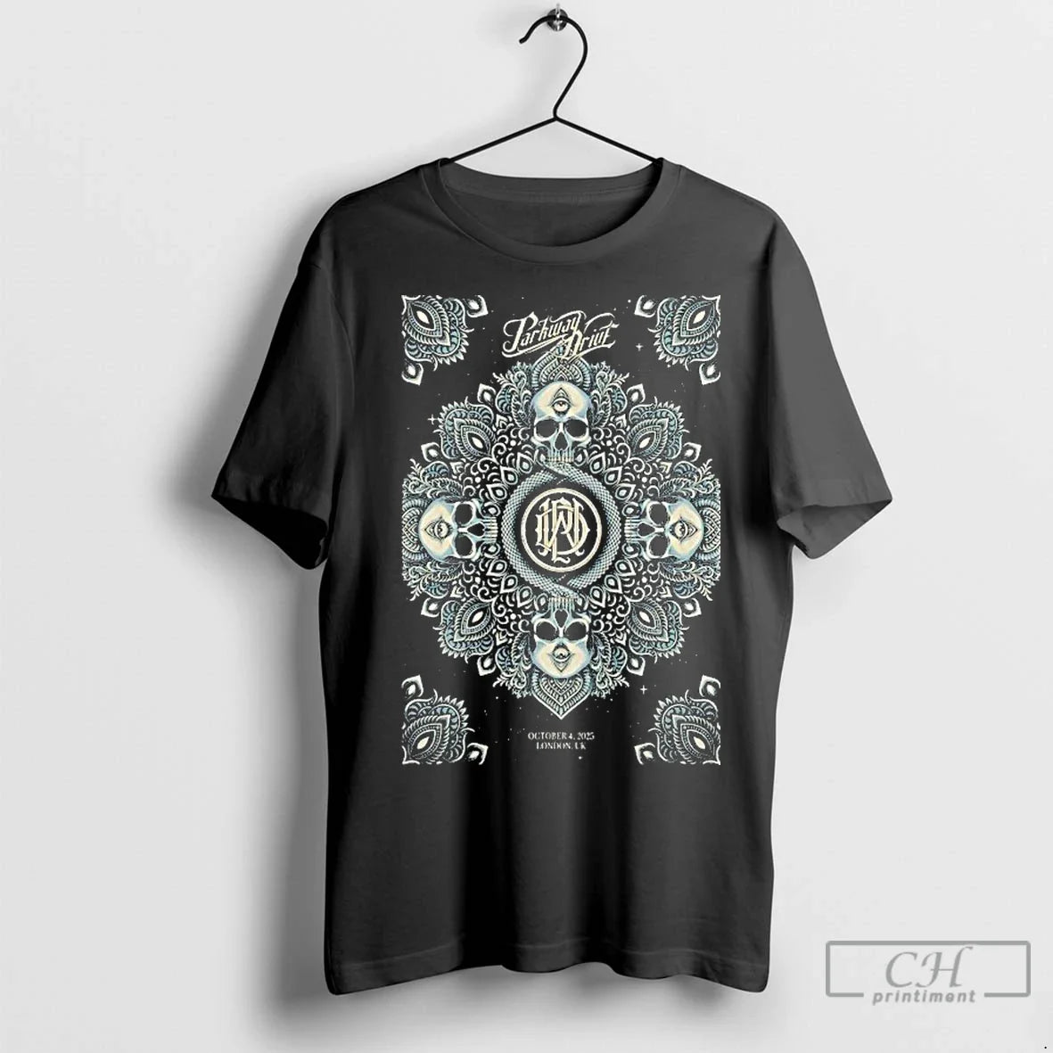 Premium Parkway Drive Oct 4 2025 At Ovo Arena Wembley - Adult & Kids T-Shirts, Sweatshirts & Hoodies apparel design preview 1