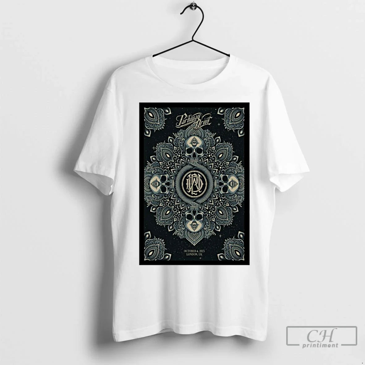 Premium Parkway Drive Tour London Uk October 04 2025 - Adult & Kids T-Shirts, Sweatshirts & Hoodies apparel design preview 1