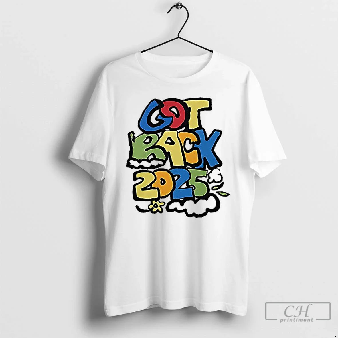 Premium Paul Mccartney Got Back Tour 2025 Text Grahic - Adult & Kids T-Shirts, Sweatshirts & Hoodies apparel design preview 1