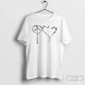 Premium Peace And Love Ceramic Classic Dad Cap - Adult & Kids T-Shirts, Sweatshirts & Hoodies apparel design preview 1