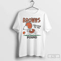 Premium Peanuts X Cleveland Browns Welcome To The - Adult & Kids T-Shirts, Sweatshirts & Hoodies apparel design preview 1